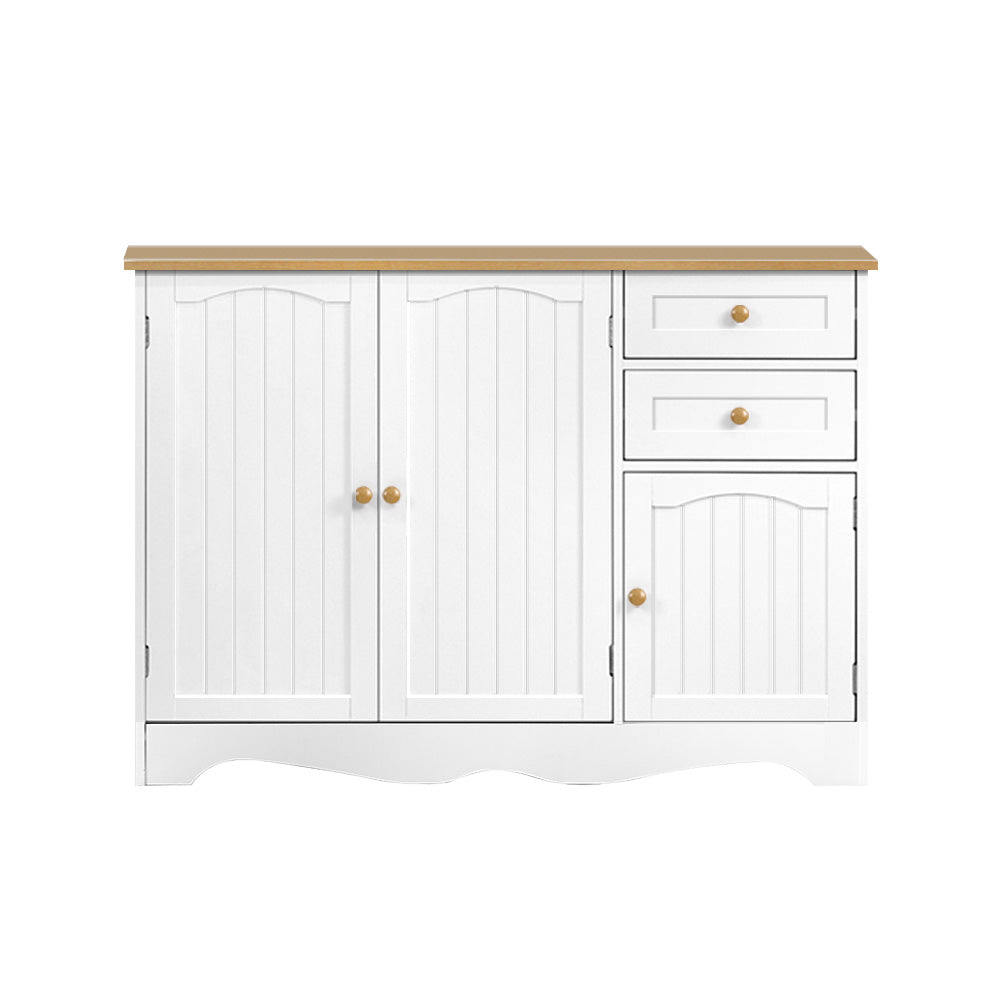 Berne Buffet Sideboard 3 Doors - White