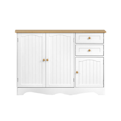 Berne Buffet Sideboard 3 Doors - White
