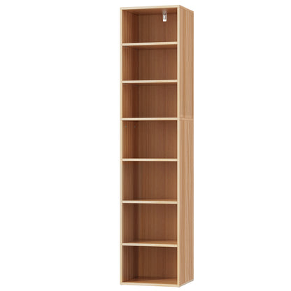 Milo Bookshelf 7 Tiers - Pine