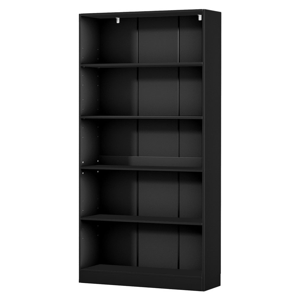 Anton Bookshelf 5 Tiers - Black