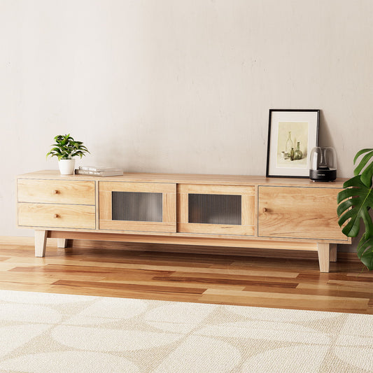 Artiss TV Cabinet Entertainment Unit 180CM - Pine