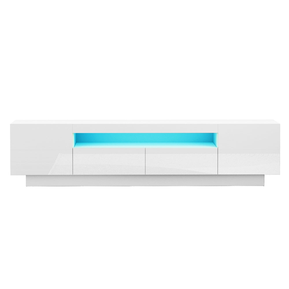 LED TV Unit Entertainment Unit Storage Drawer 180cm - White