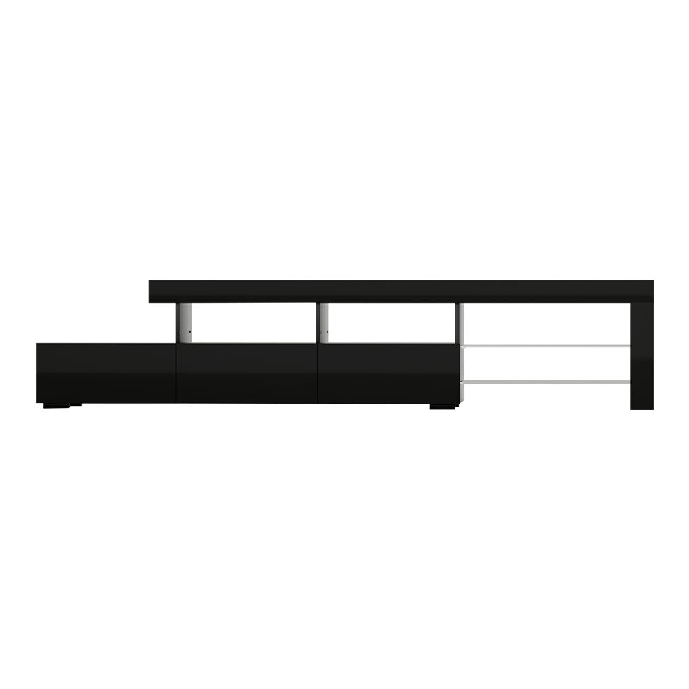 Caya Entertainment Unit TV Cabinet LED 215cm - Black