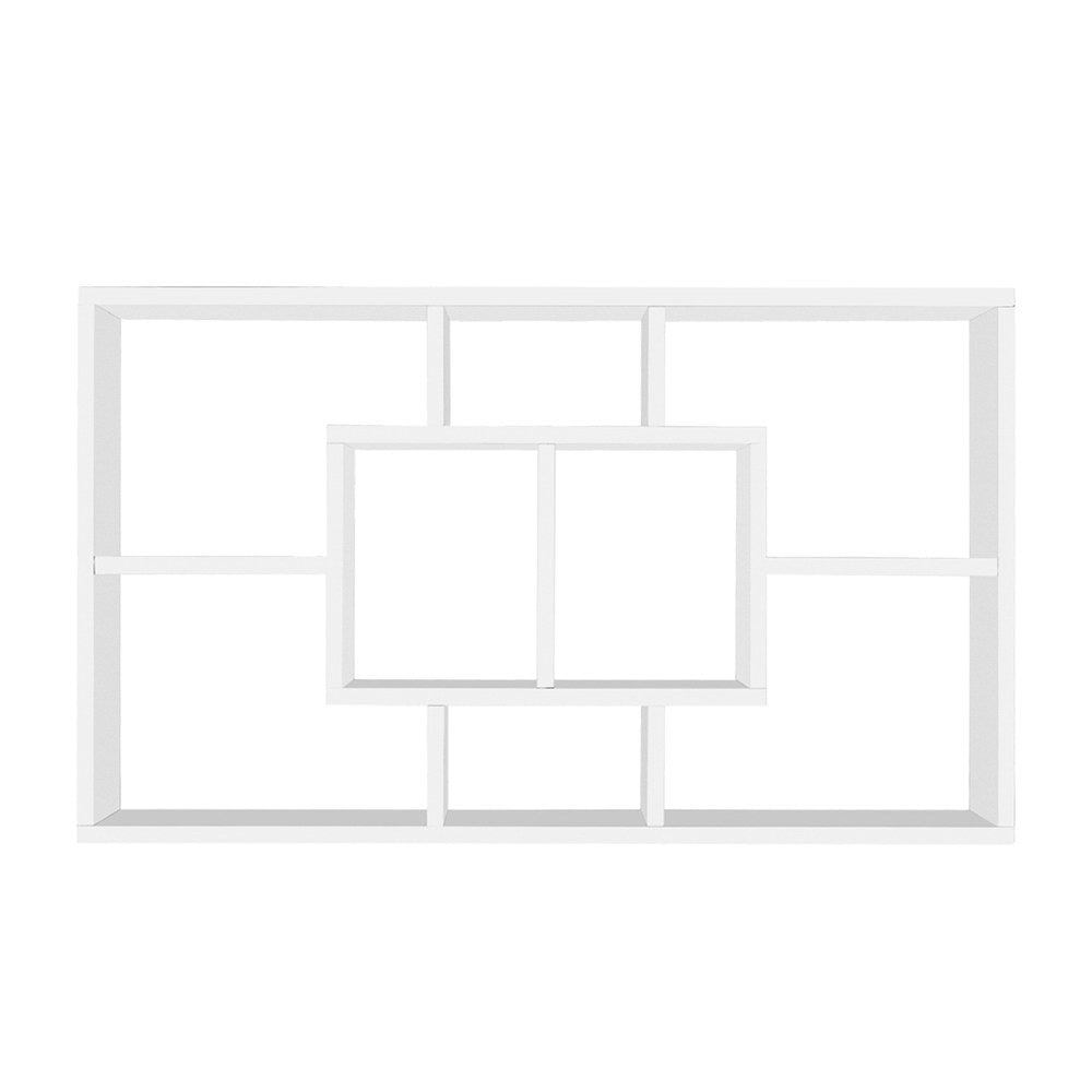 Floating Wall Shelves Bookshelf - White