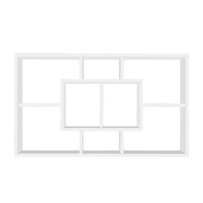 Floating Wall Shelves Bookshelf - White