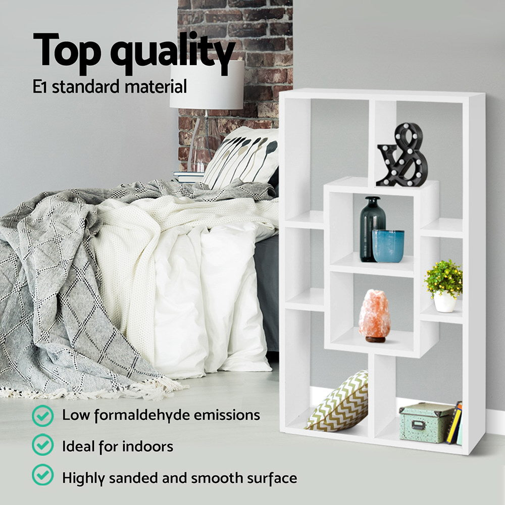 Floating Wall Shelves Bookshelf - White