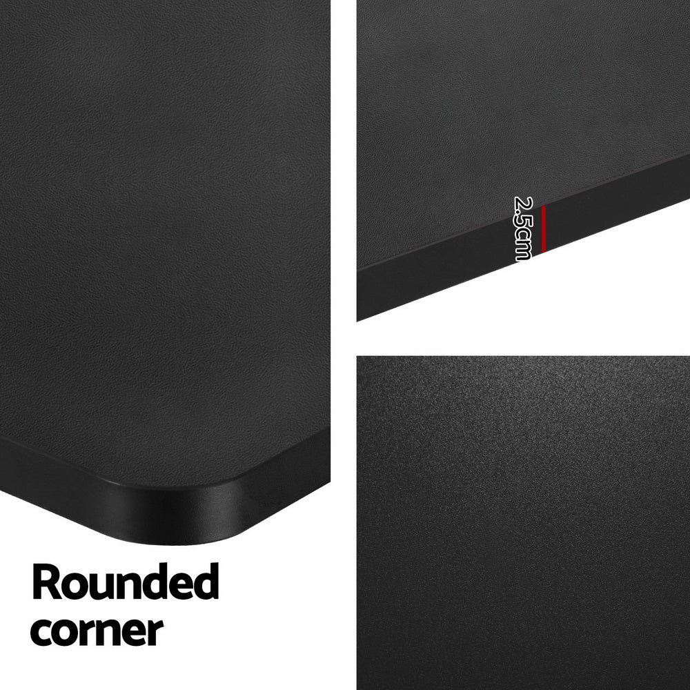 Standing Desk Motorised Dual Motor 120CM - Black