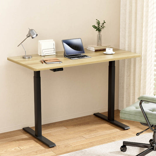 Standing Desk Motorised Dual Motor 120CM - Oak