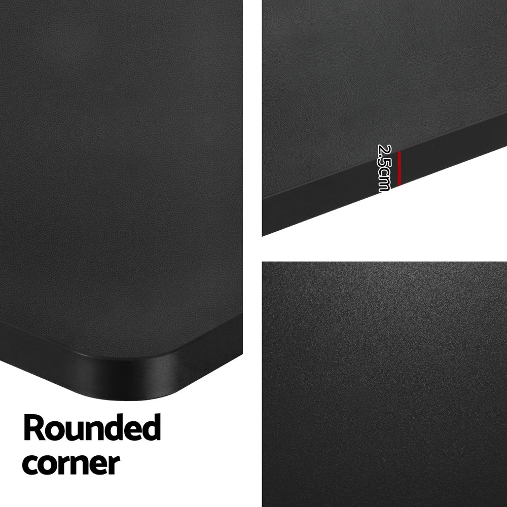 Standing Desk Motorised Dual Motor 120CM - Black