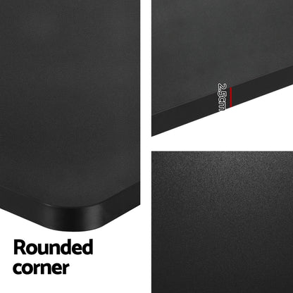 Standing Desk Motorised Dual Motor 120CM - Black