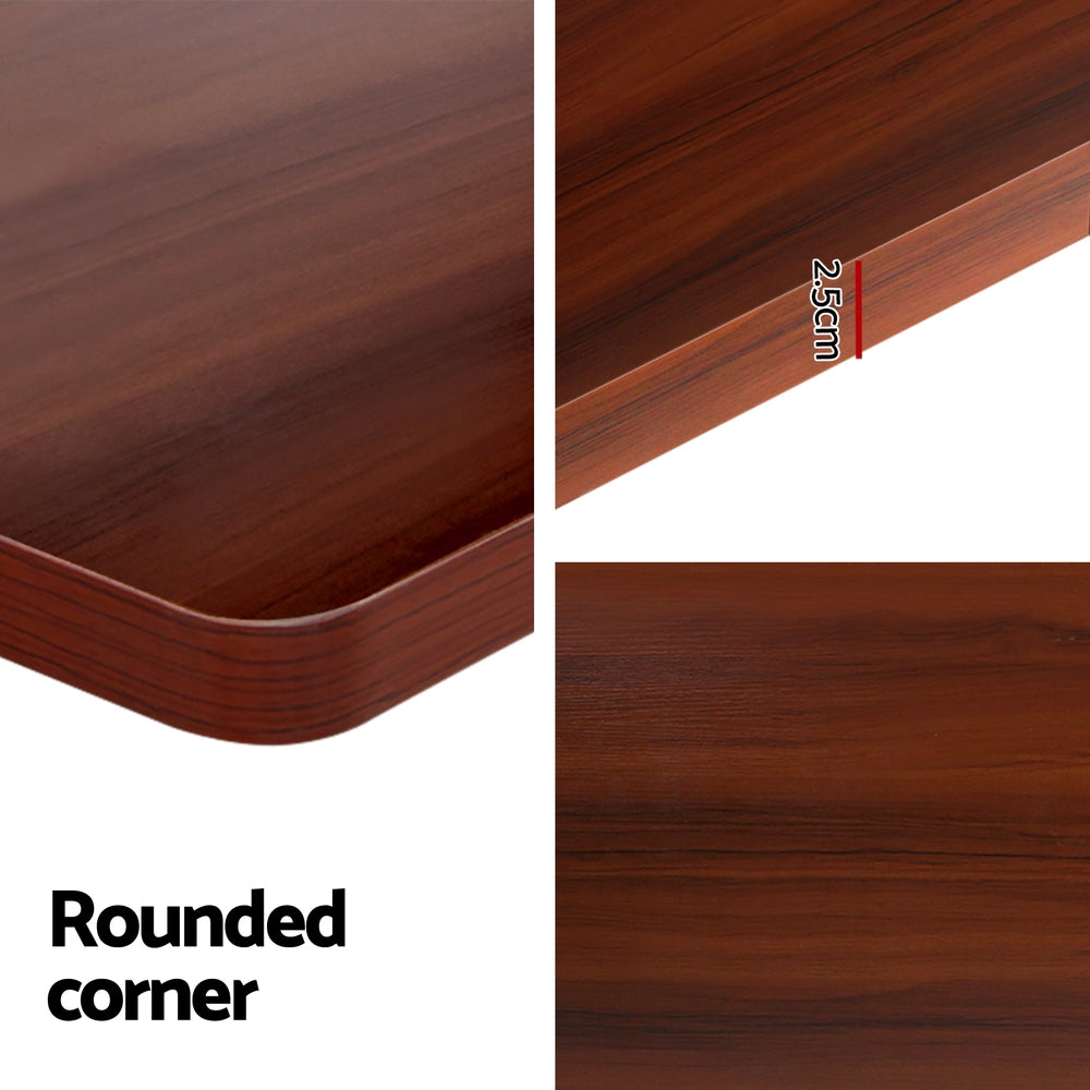 Standing Desk Motorised Dual Motor 120CM - Walnut