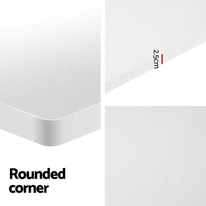 Standing Desk Motorised Dual Motor 120CM - White