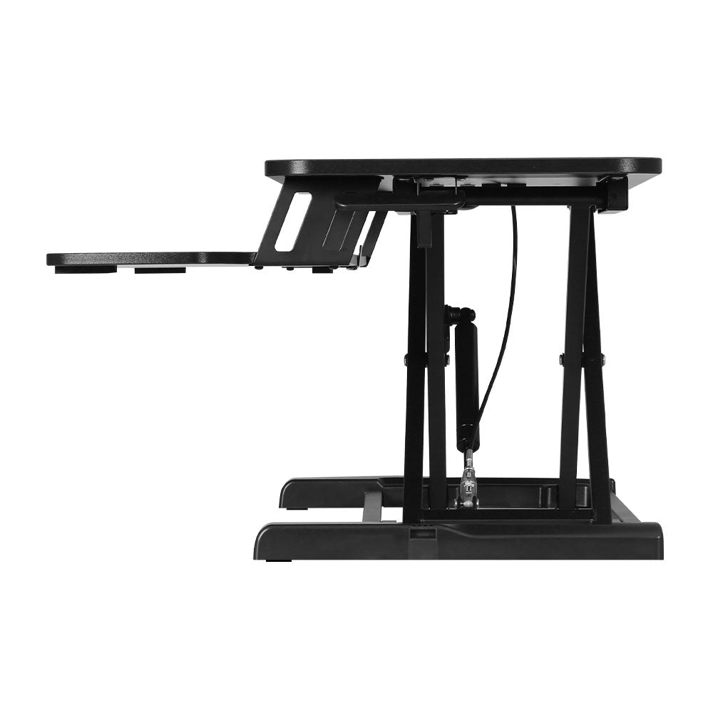 Adjustable Standing Desk Riser - Black 80CM