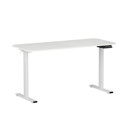 Electric Standing Desk 140cm Adjustable Height - White