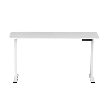 Electric Standing Desk 140cm Adjustable Height - White