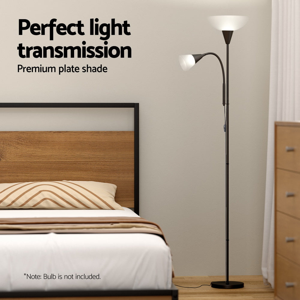 Floor Lamp Mother and Child - Black