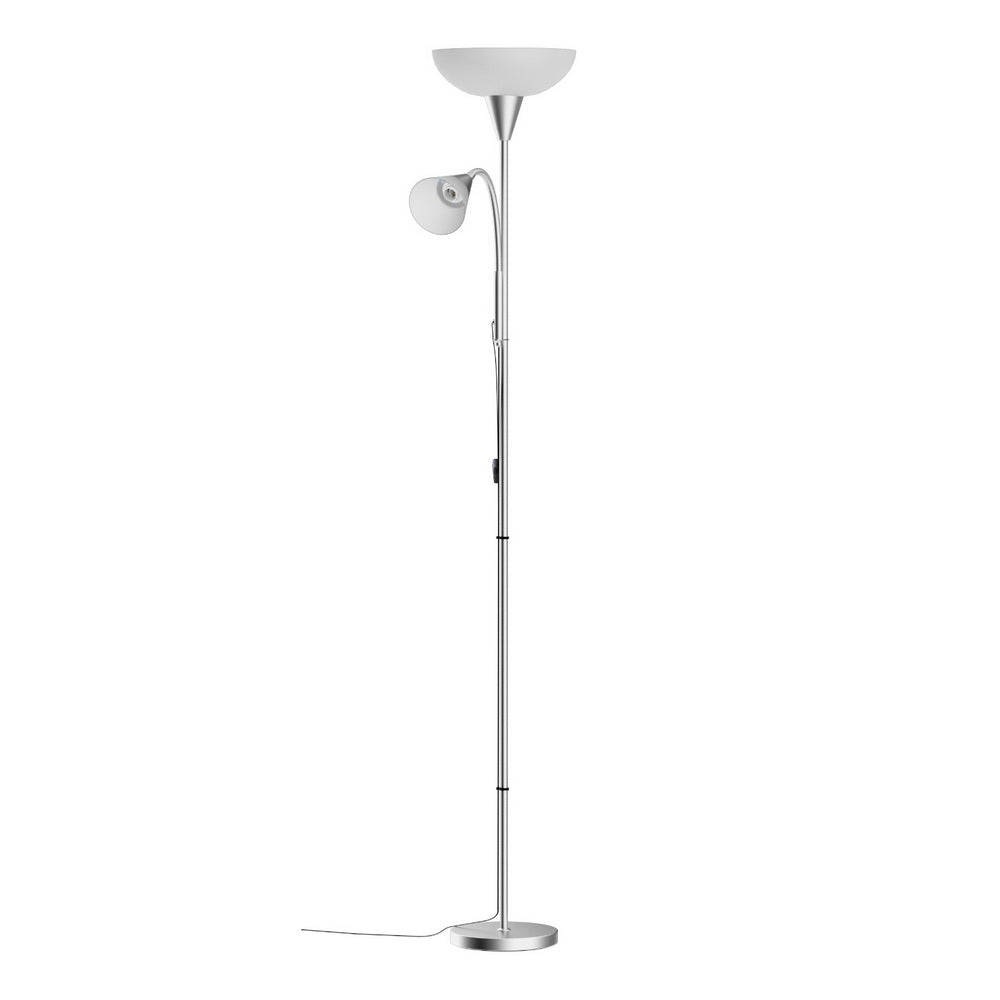 Floor Lamp Mother and Child - Silver