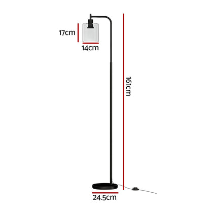 Floor Lamp Light Stand - Black