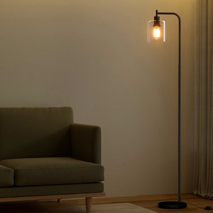 Floor Lamp Light Stand - Black