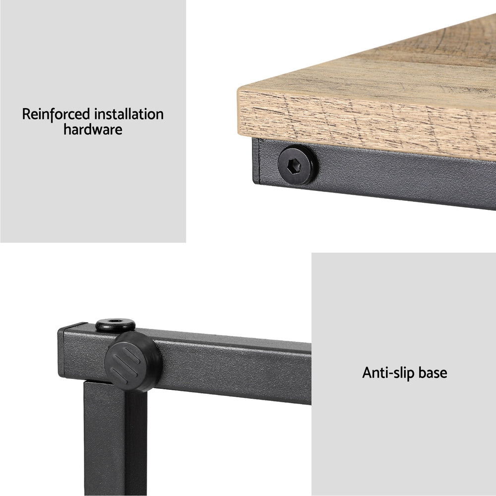 Anika Coffee Table Side Table - Walnut