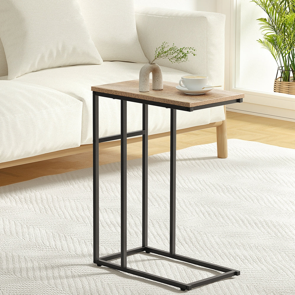 Anika Coffee Table Side Table - Walnut