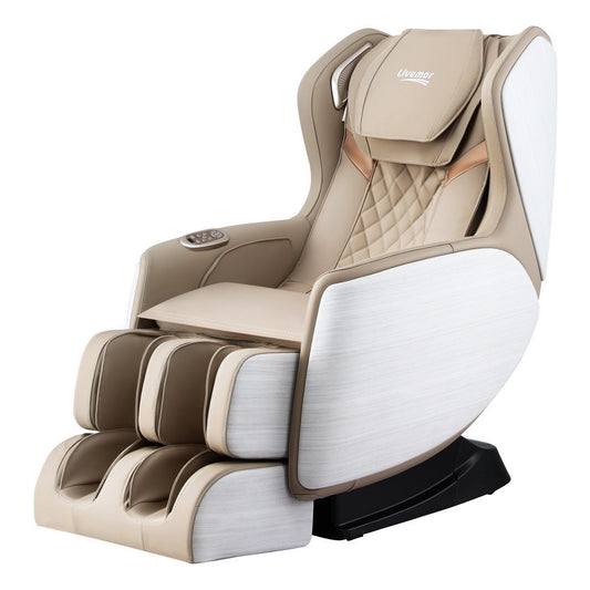 Olin Massage Chair Electric Recliner Home Massager 3D - White