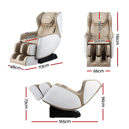 Olin Massage Chair Electric Recliner Home Massager 3D - White