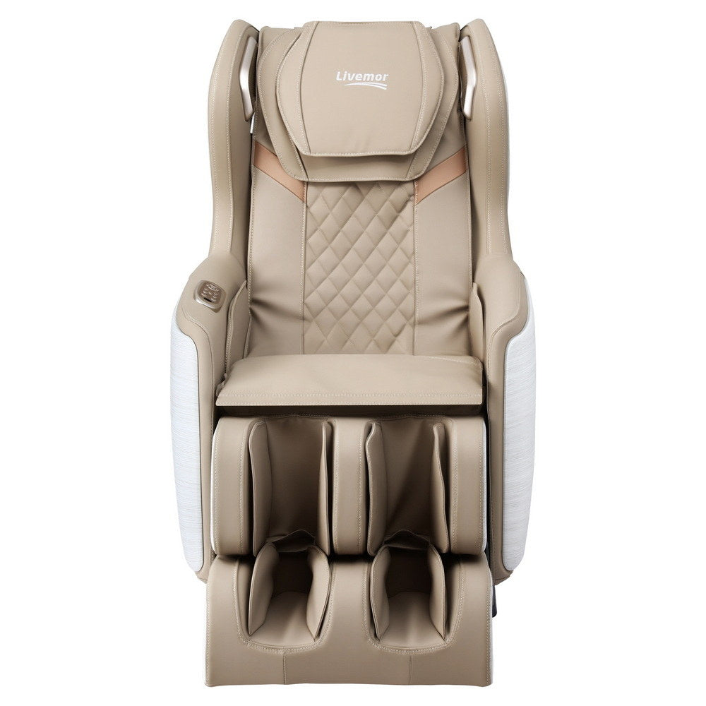 Olin Massage Chair Electric Recliner Home Massager 3D - White