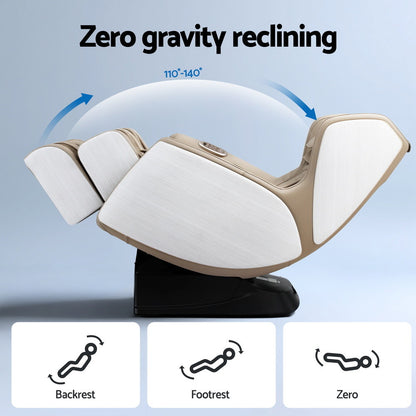 Olin Massage Chair Electric Recliner Home Massager 3D - White