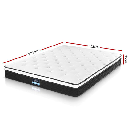 Bonita Euro Top Bonnell Spring 21cm Thick Mattress- Queen