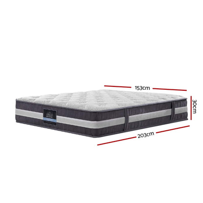 Lotus Series Tight Top Pocket Spring 30cm Mattress - Queen