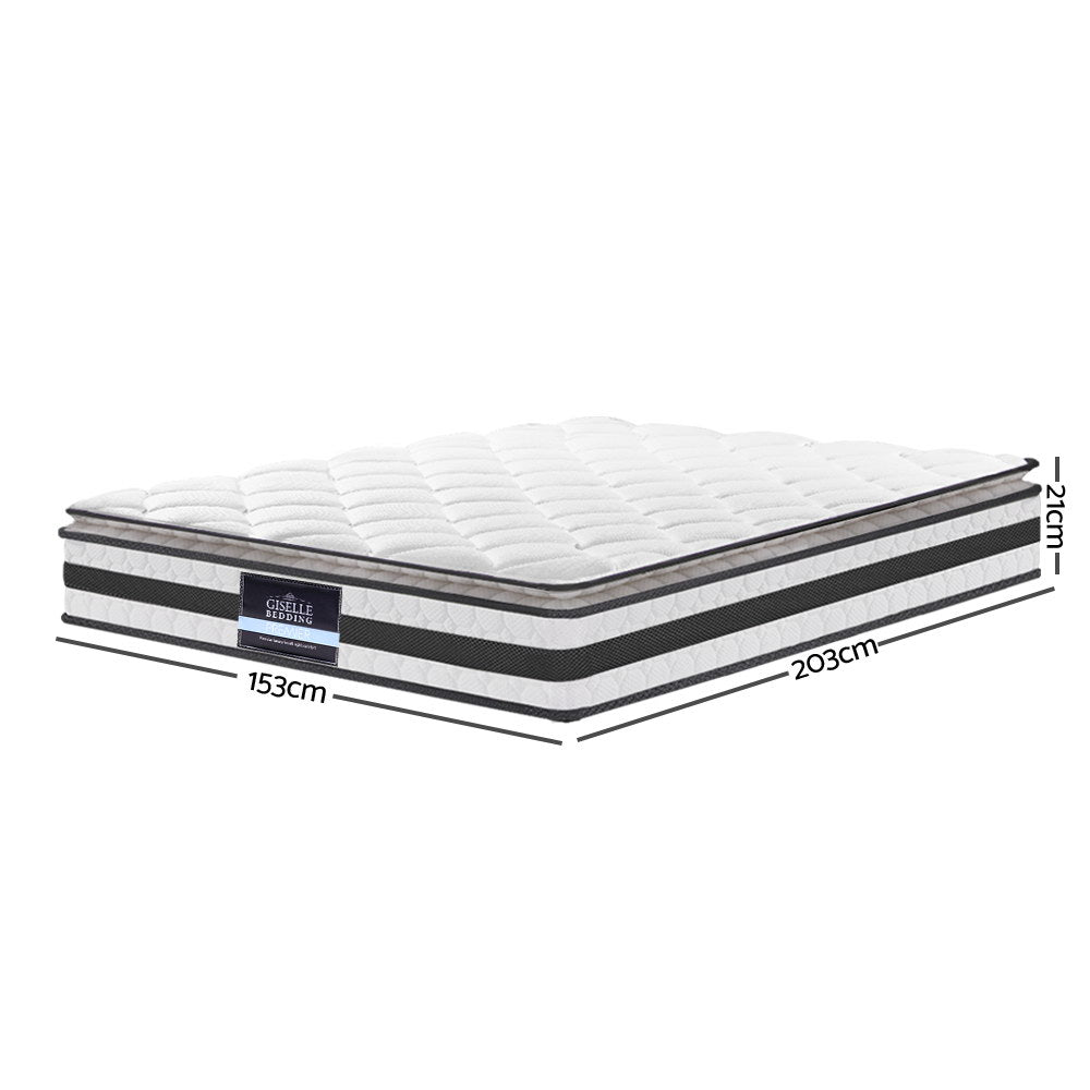 Normay Series Pillow Top 21cm Thick Mattress - Queen