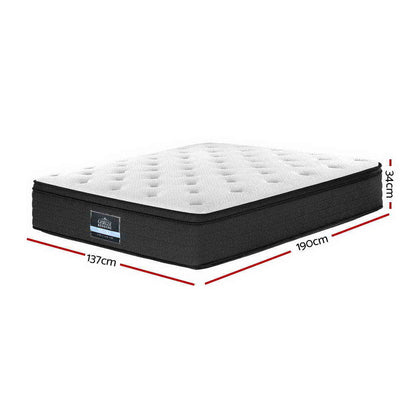Eve Series Euro Top 34cm Thick Mattress - Double