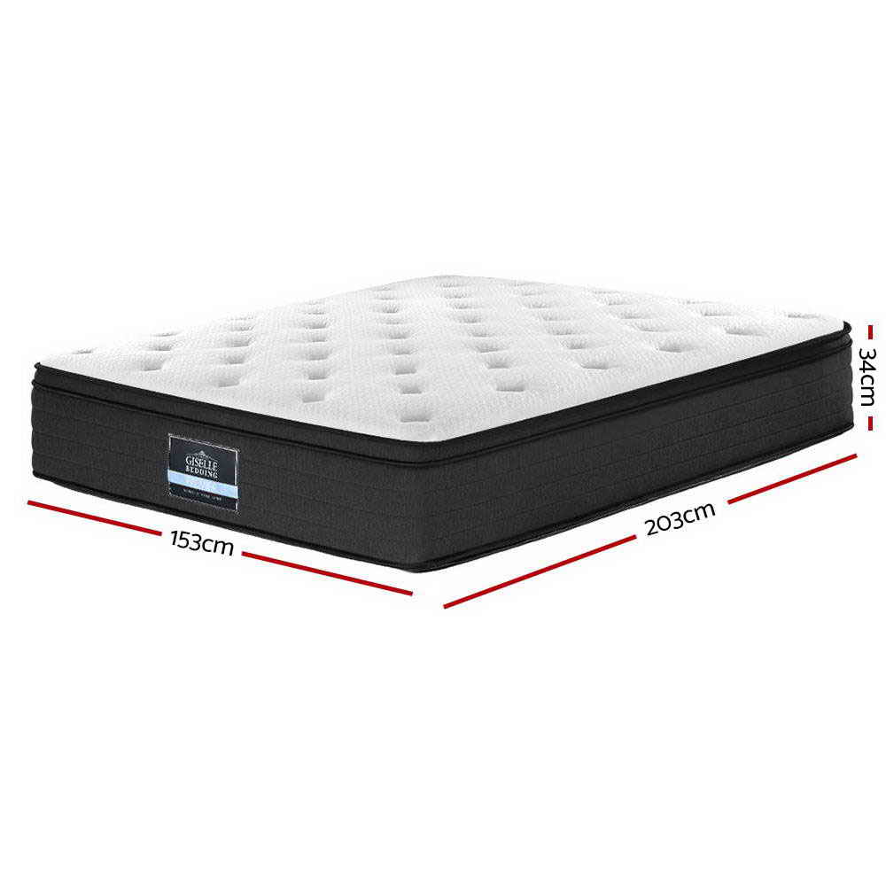 Eve Series Euro Top 34cm Thick Mattress - Queen