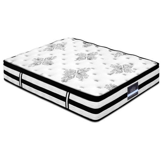 Algarve Series Euro Top Pocket Spring 34cm Thick Mattress - Double