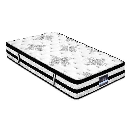 Algarve Series Euro Top Pocket Spring 34cm Mattress - Single