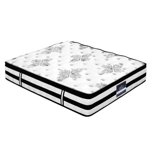 Algarve Series Euro Top Pocket Spring 34cm Mattress - Super King