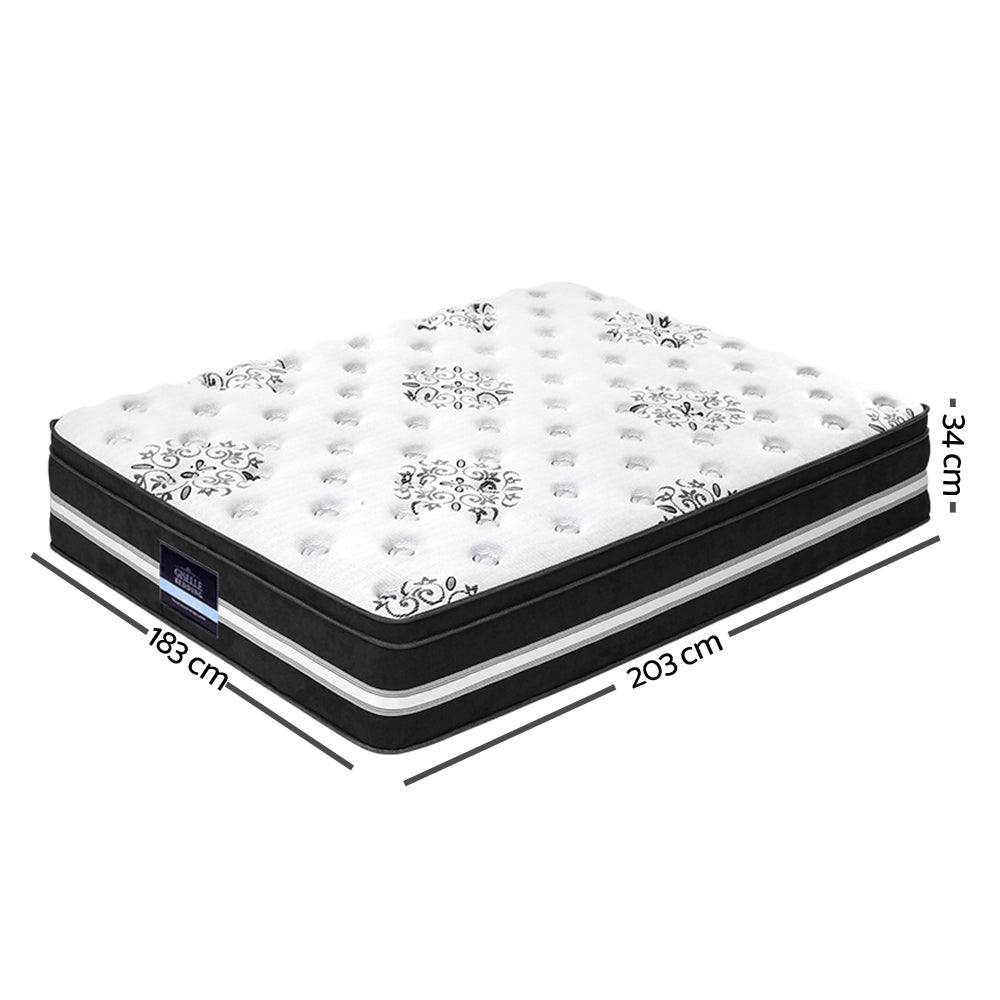 Donegal Series Cool Gel Memory Foam 34cm Mattress - King