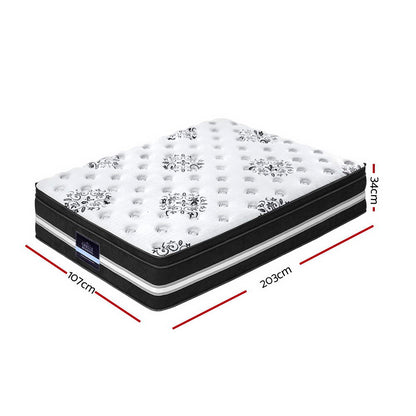 Donegal Series Cool Gel Memory Foam 34cm Mattress - King Single