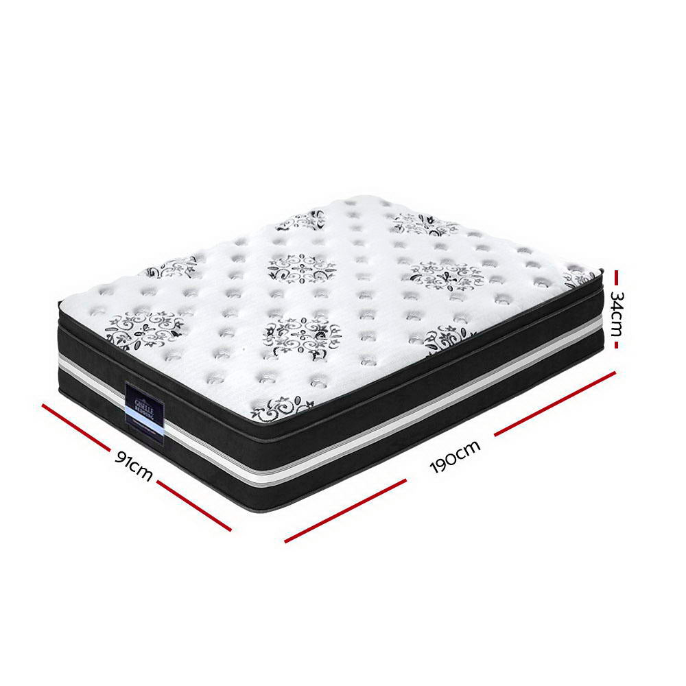 Donegal Series Cool Gel Memory Foam 34cm Mattress - Single