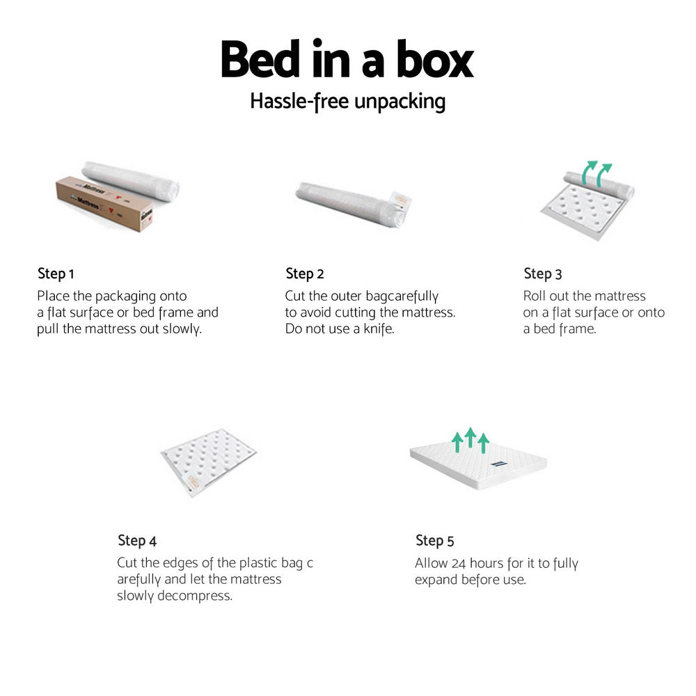 Arina Series Tight Top 13cm Thick Mattress - Single