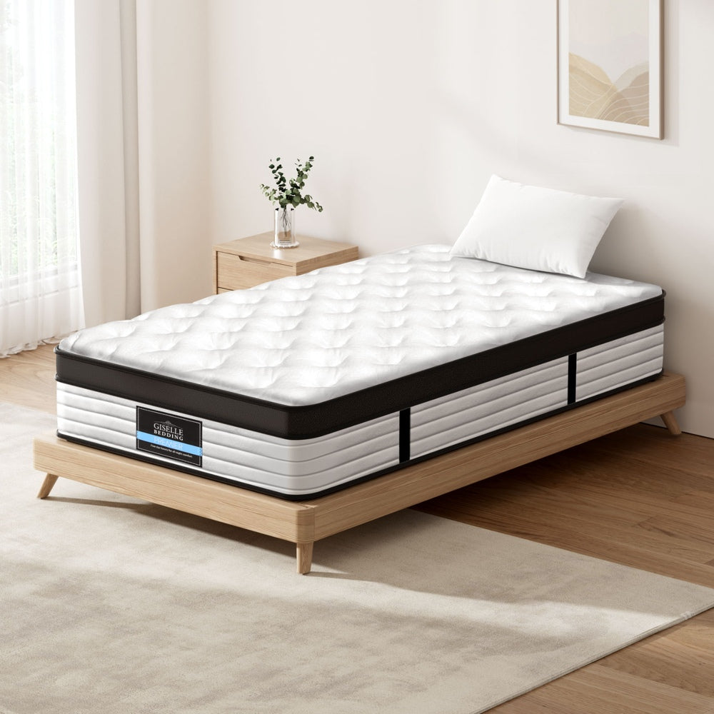 Devon Series Plush Euro Top 31cm Thick Mattress - King Single