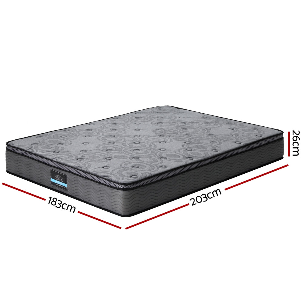Reverie Series Euro Top (Medium-Firm) 26cm Thick Mattress - King