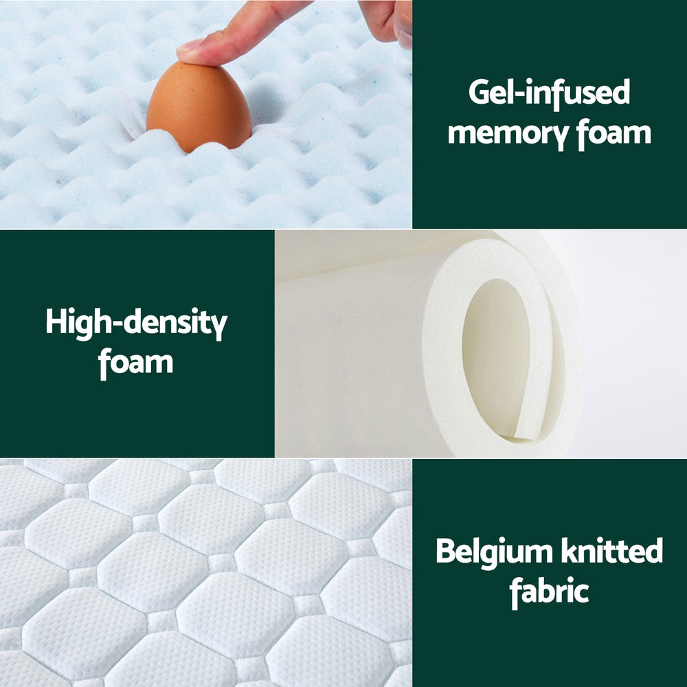 Sorrento Series Cool Gel Foam (Medium-Firm) 25cm Thick - Queen