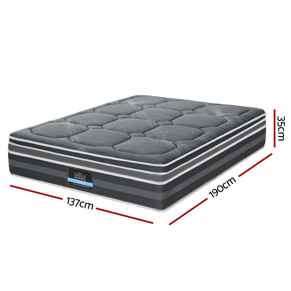 Kristie Series Dual Euro Top 35cm Thick Mattress - Double
