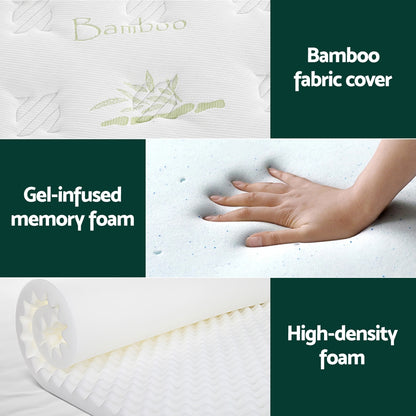 Tiberius Series Cool Gel Foam 30cm Thick - King