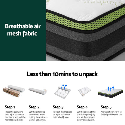 Tiberius Series Cool Gel Foam 30cm Thick - King