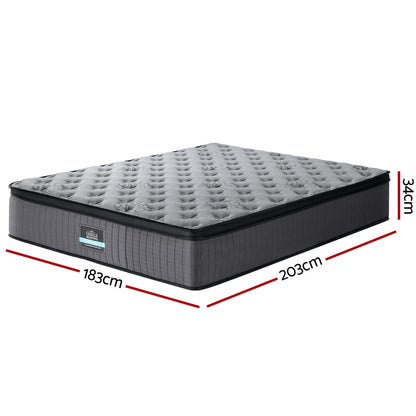 Solene Series Euro Top 34cm Thick Mattress - King