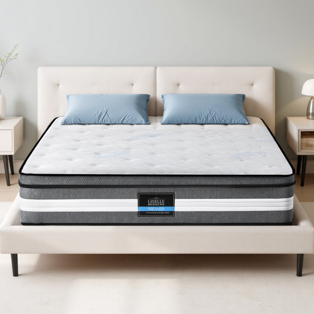 LVORY Series Gel Foam Pocket Spring 30cm Thick Mattress - King
