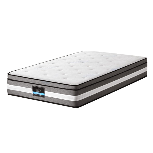 LVORY Series Gel Foam Pocket Spring 30cm Thick Mattress - King Single